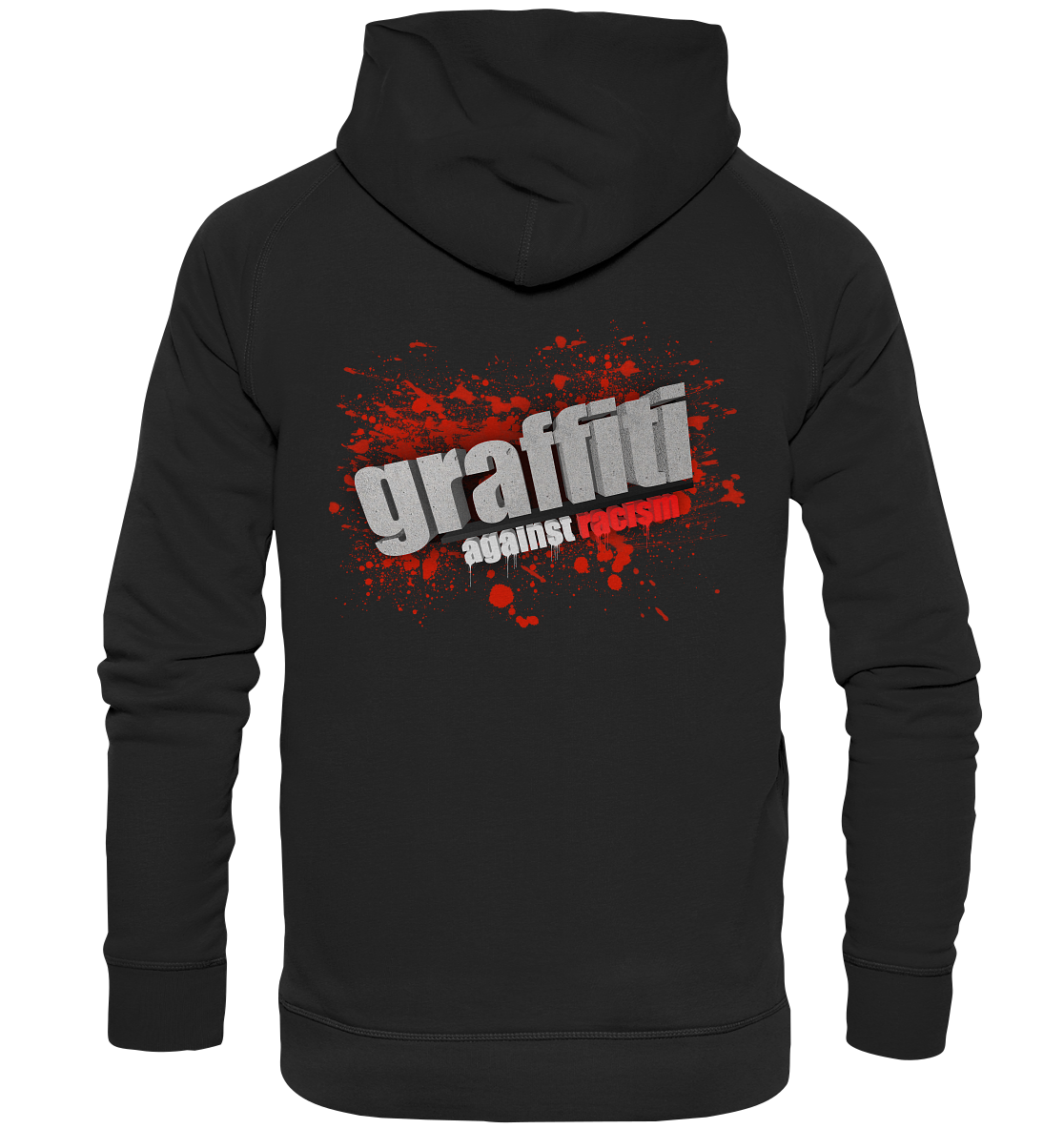 Graffiti Against Racism - Basic Unisex Hoodie