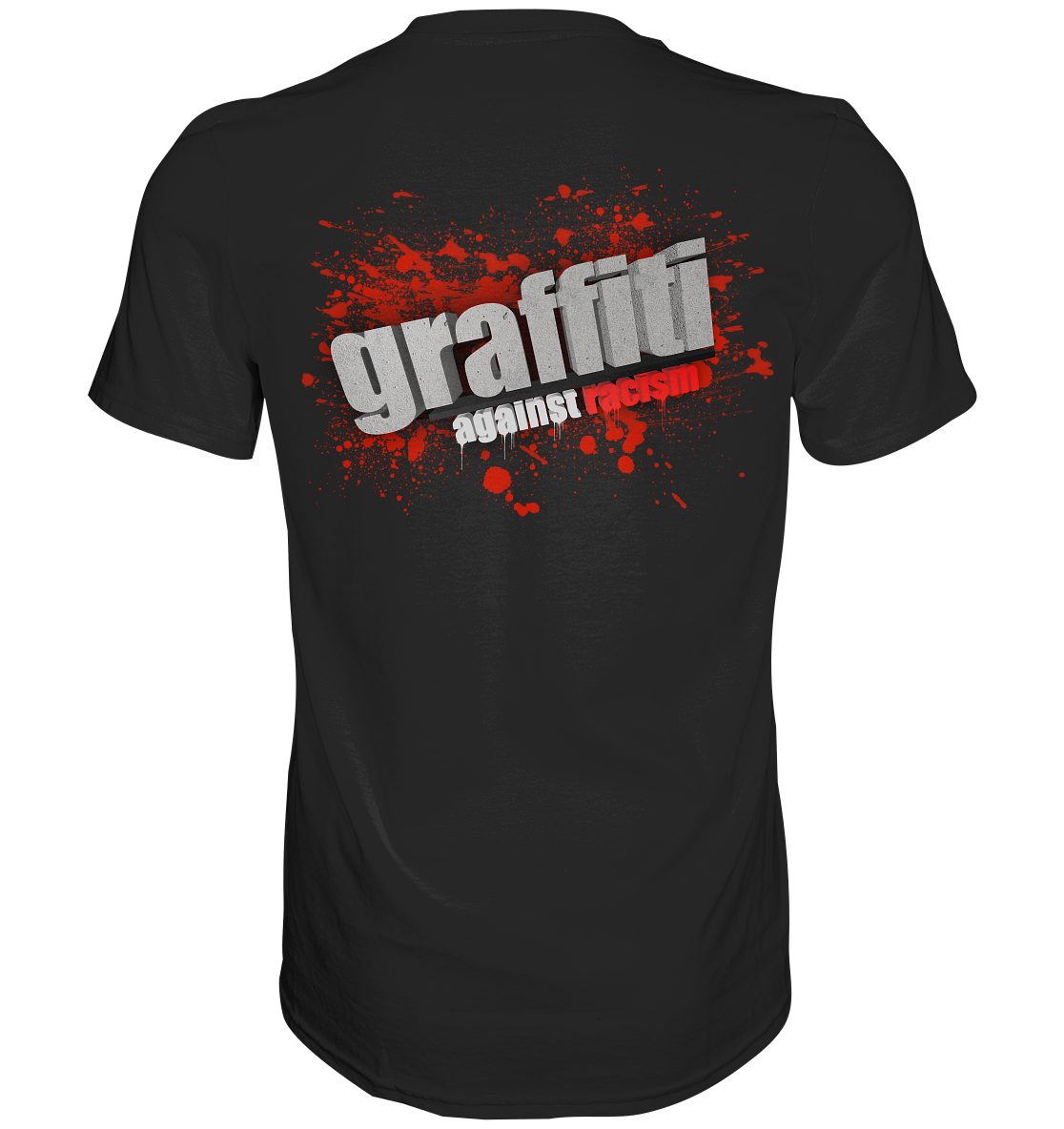 Graffiti Against Racism - Premium Shirt